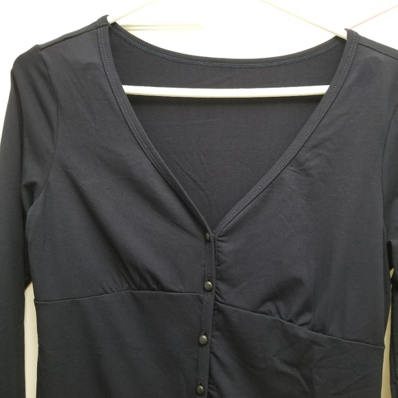 Weekenders joy collection empire cardigan in white or black - Picture 4 of 7